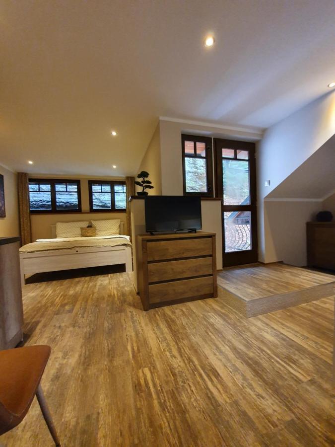 Labsky Dvur Apartment Hrensko Bagian luar foto